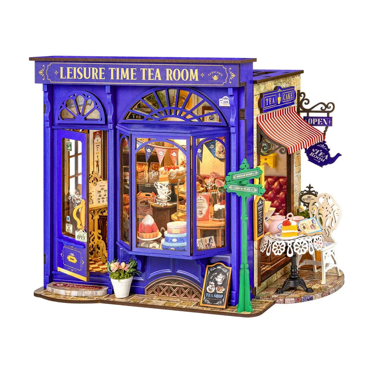 Casa del tè in miniatura da assemblare – Immagine 1