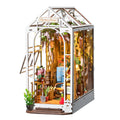 Casa giardino in miniatura per libreria – Immagine 1