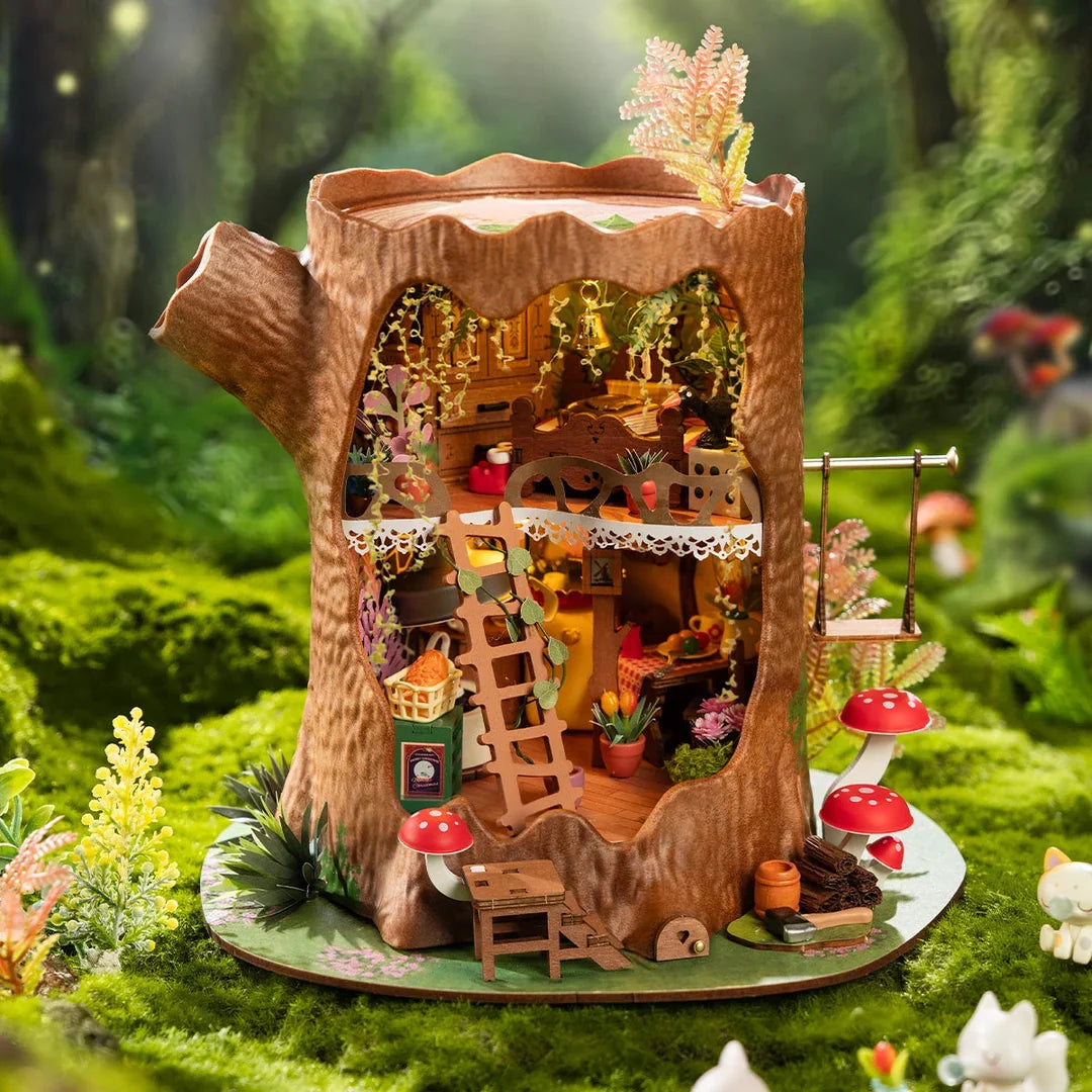 Casa magica sull'albero in miniatura – Immagine 1