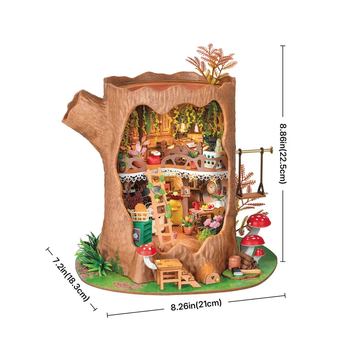 Casa magica sull'albero in miniatura – Immagine 6