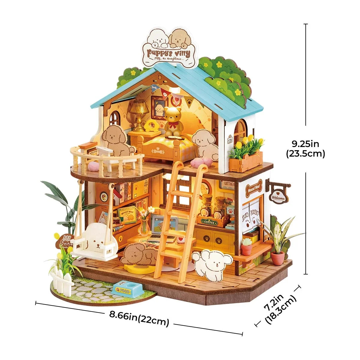 Casetta del cucciolo in miniatura – Immagine 2