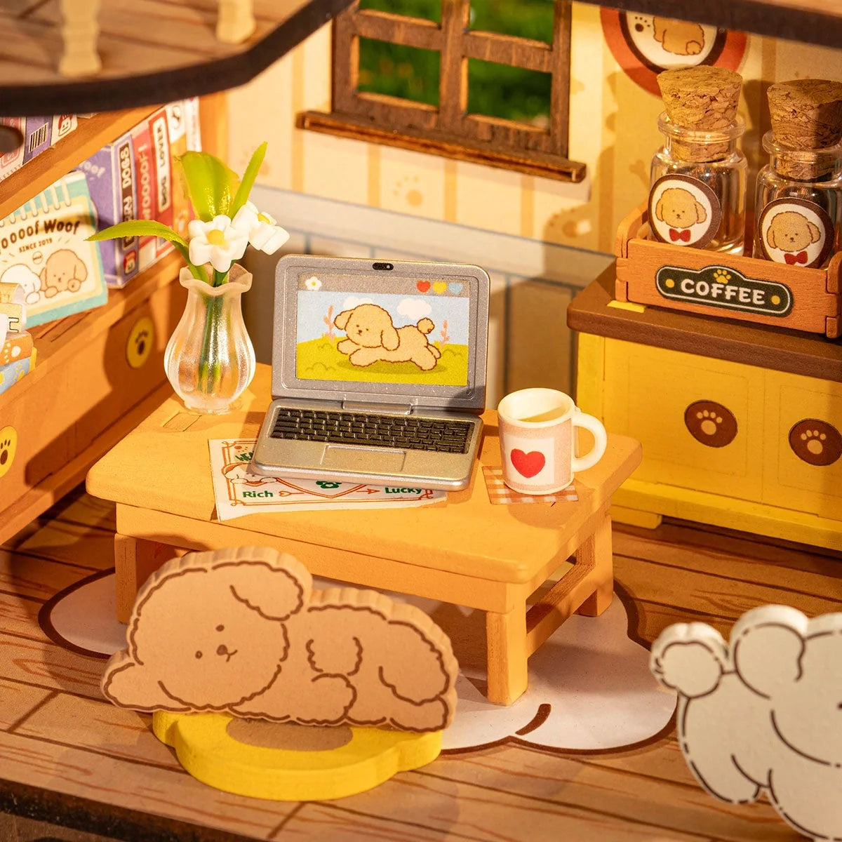 Casetta del cucciolo in miniatura – Immagine 6