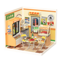 Chiosco notturno di street food in miniatura – Immagine 1