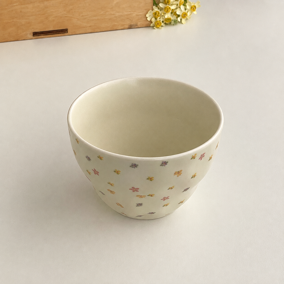 Ciotola grande in ceramica con decorazioni – 580 ml – Immagine 3