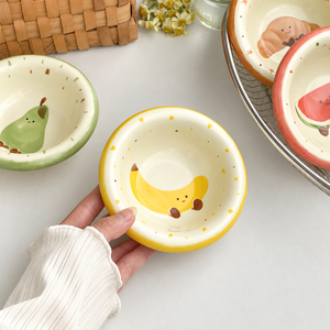 Ciotolina in ceramica con decorazioni – 11,4 cm – Immagine 3