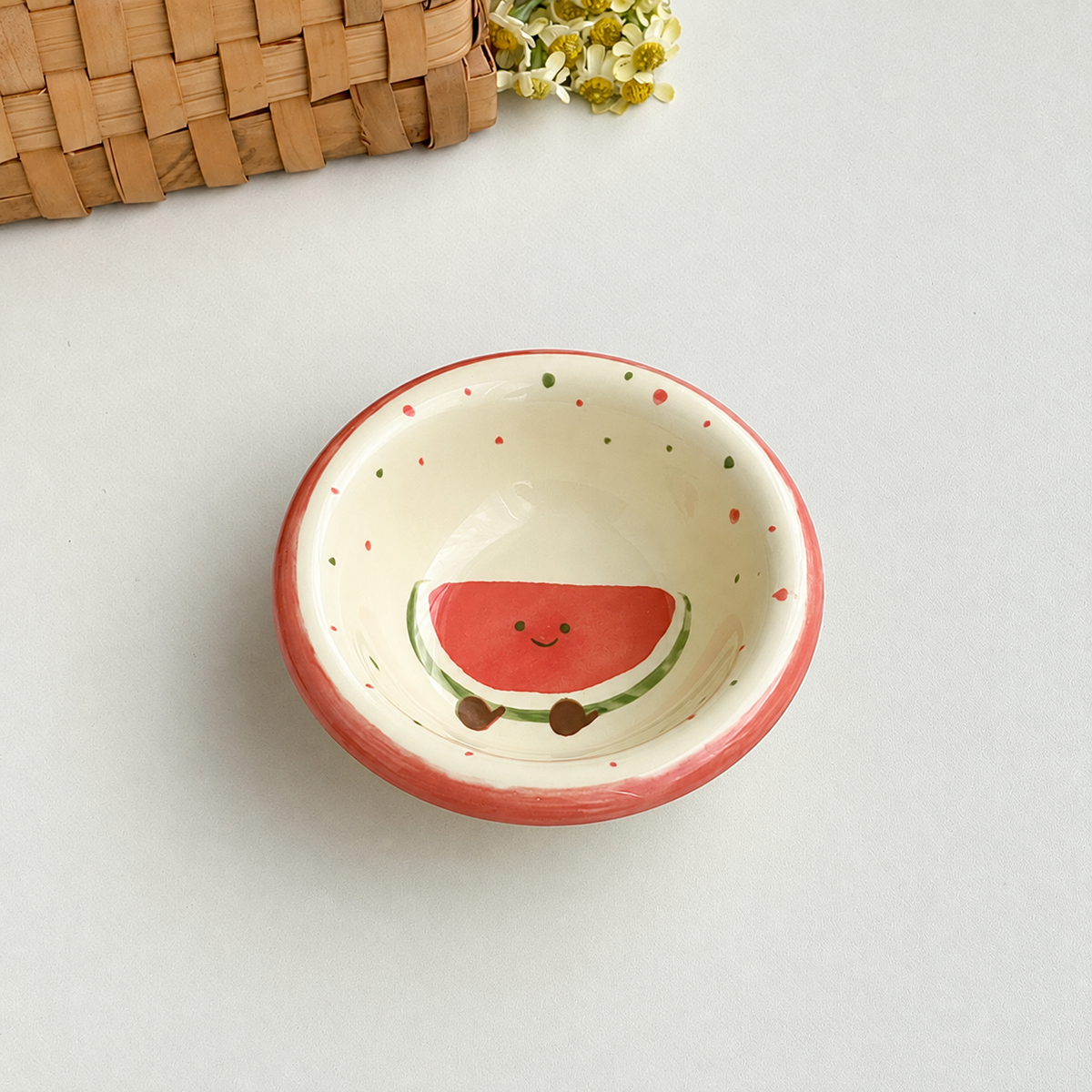 Ciotolina in ceramica con decorazioni – 11,4 cm – Immagine 8