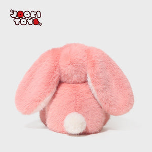 Coniglio rosa di peluche – Immagine 4