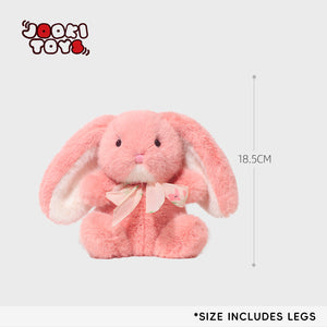 Coniglio rosa di peluche – Immagine 5