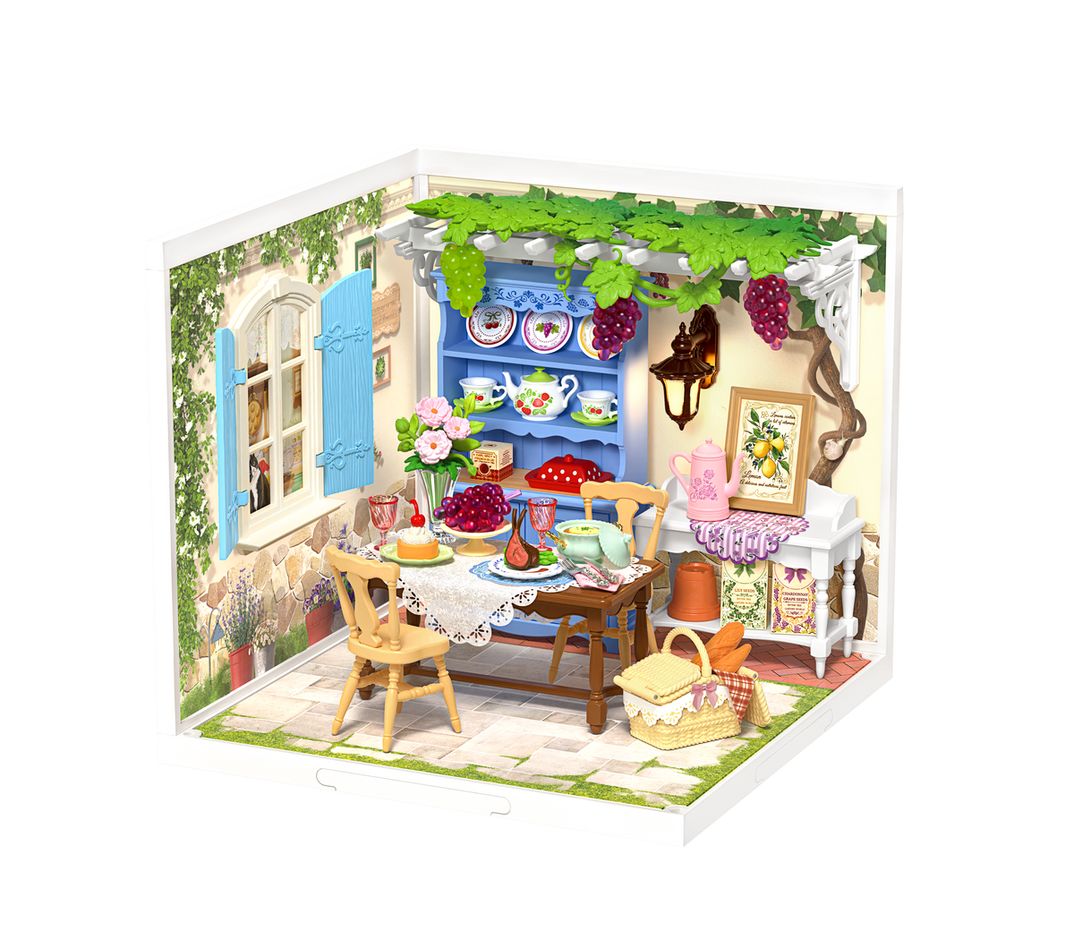 Cortile dei sogni di mezza estate in miniatura – Immagine 1