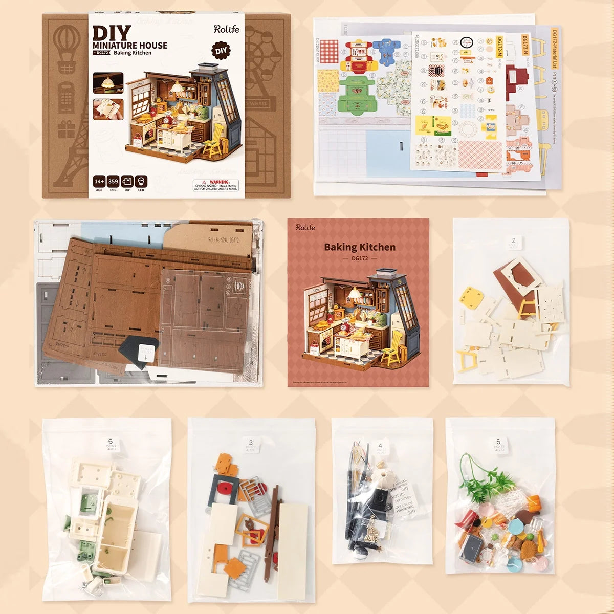 Cucina da forno in miniatura – Immagine 8