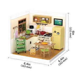 Cucina dei pasti felici in miniatura – Immagine 6