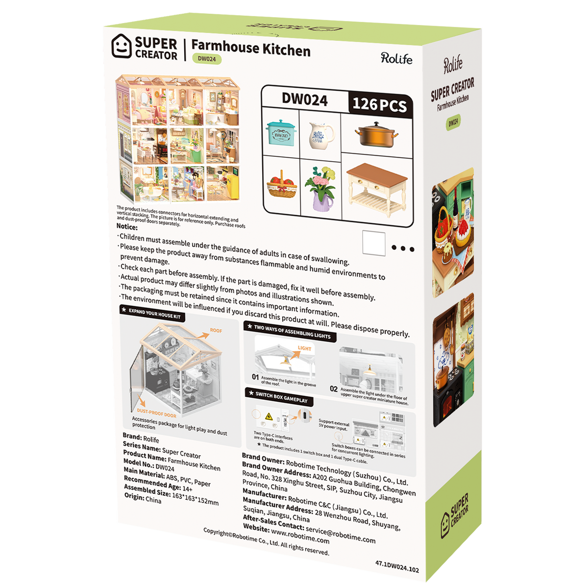 Cucina di campagna in miniatura – Immagine 3