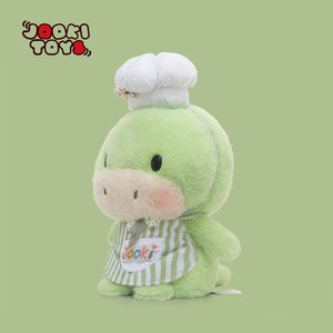 Dinosauro cuoco di peluche – 25 cm – Immagine 2