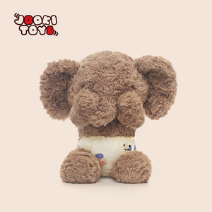 Elefantino timido di peluche – 36 cm – Immagine 6