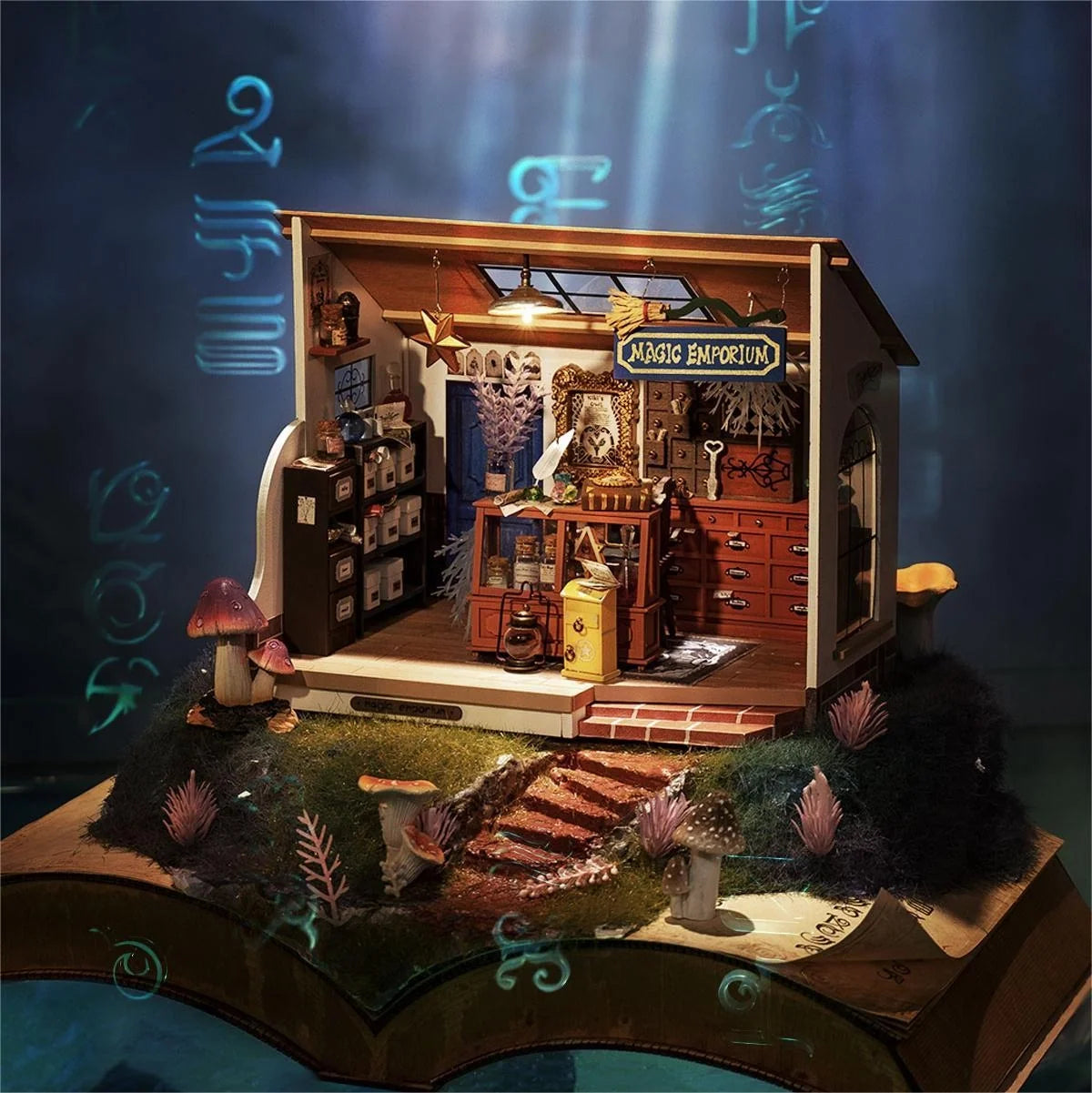 Emporio della magia in miniatura con illuminazione – Immagine 2