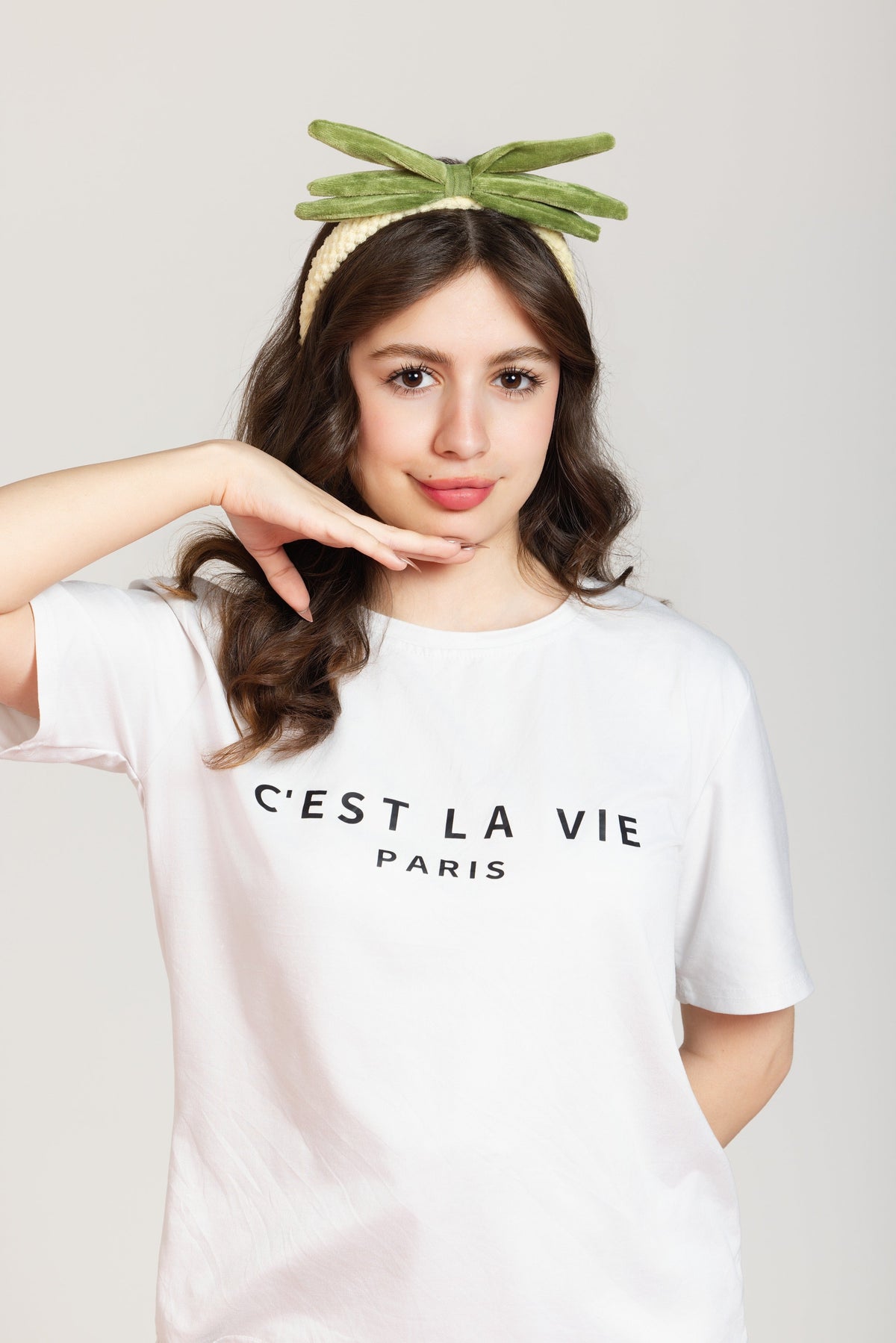 Fascia per capelli a forma di ananas – Immagine 1