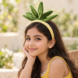 Fascia per capelli a forma di ananas – Immagine 5