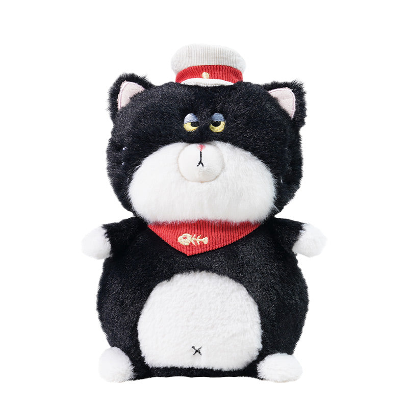 Gatto nero poliziotto di peluche – Immagine 1