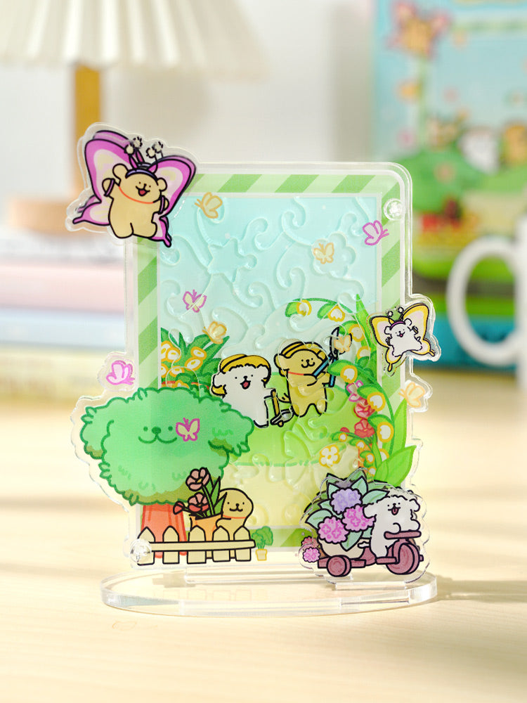 Giardino del cucciolo – Puzzle 3D in acrilico da 28 pezzi – Immagine 13