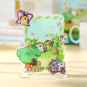 Giardino del cucciolo – Puzzle 3D in acrilico da 28 pezzi – Immagine 7