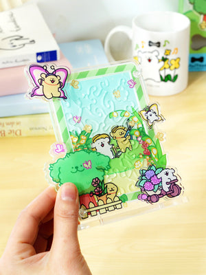 Giardino del cucciolo – Puzzle 3D in acrilico da 28 pezzi – Immagine 9