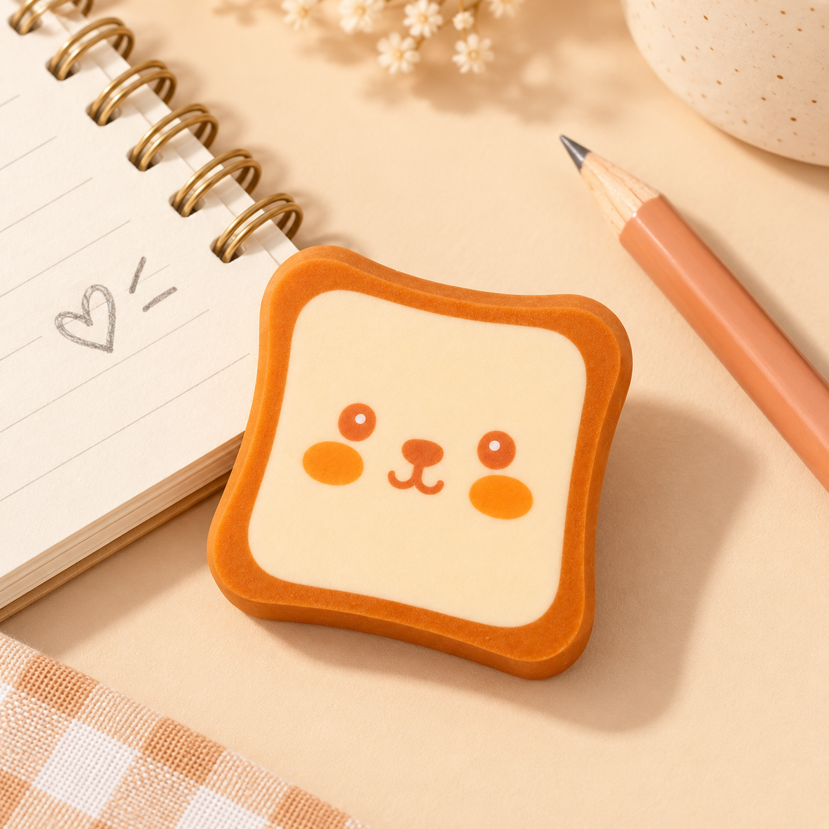 Gomma da cancellare a forma di toast – Immagine 5