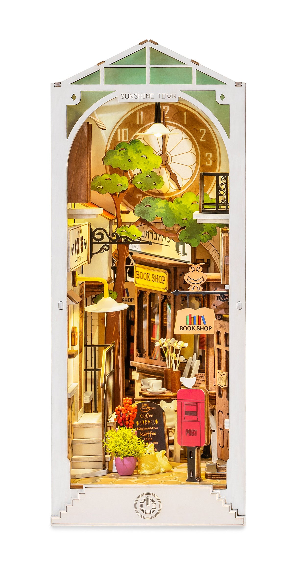 Inserto per libreria – Città del sole – Immagine 4