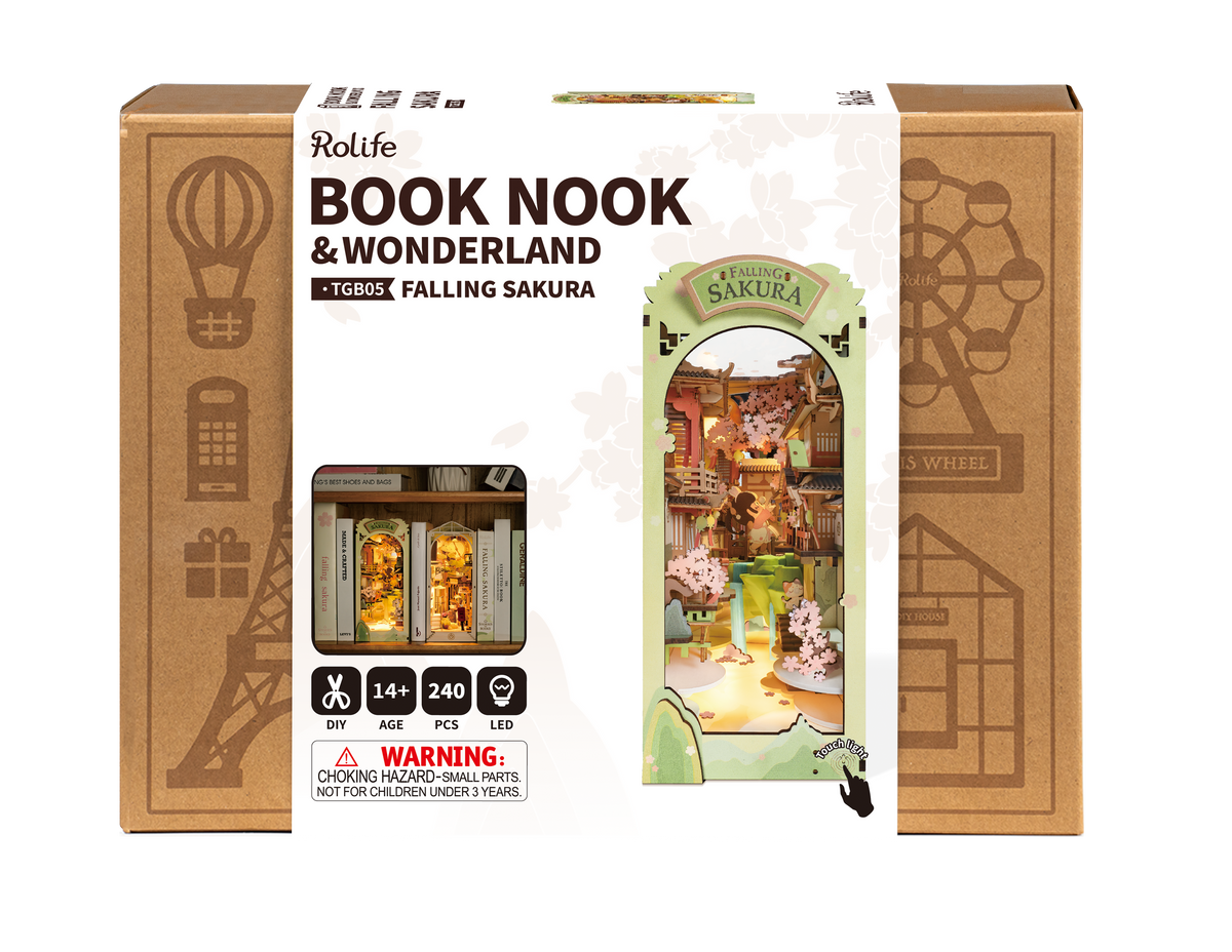 Inserto per libreria – Petali di ciliegio – Immagine 9