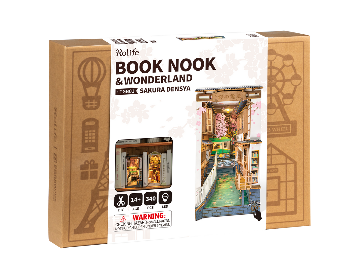 Inserto per libreria – Treno tra i ciliegi – Immagine 11