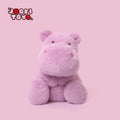Ippopotamo rosa di peluche – 26 cm – Immagine 1