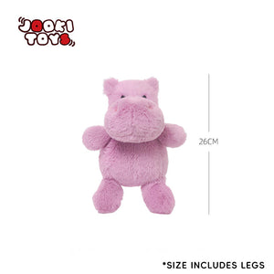 Ippopotamo rosa di peluche – 26 cm – Immagine 2