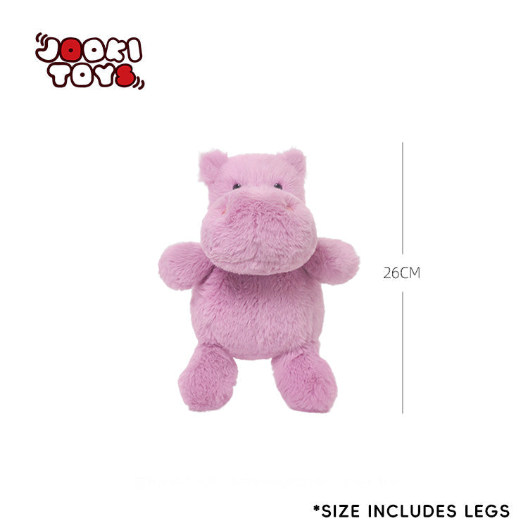 Ippopotamo rosa di peluche – 26 cm – Immagine 2