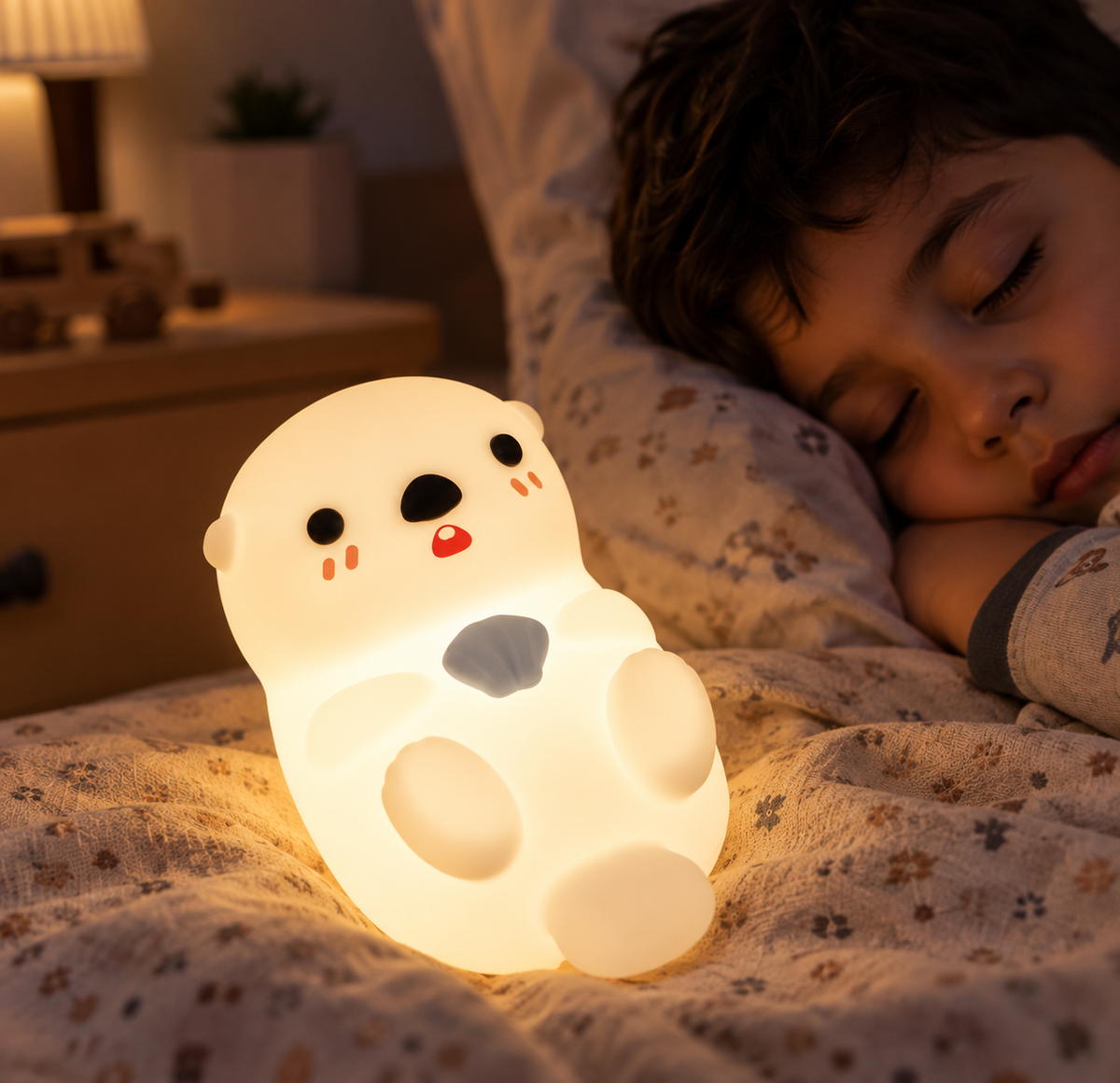 Lampada notturna castoro – Immagine 4