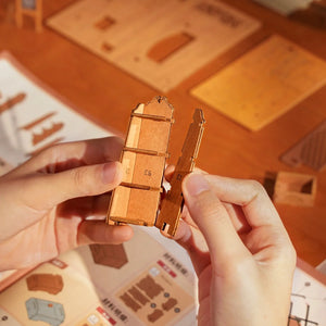 Libreria in miniatura con illuminazione – Immagine 2