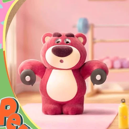 Lotso con pesi da palestra