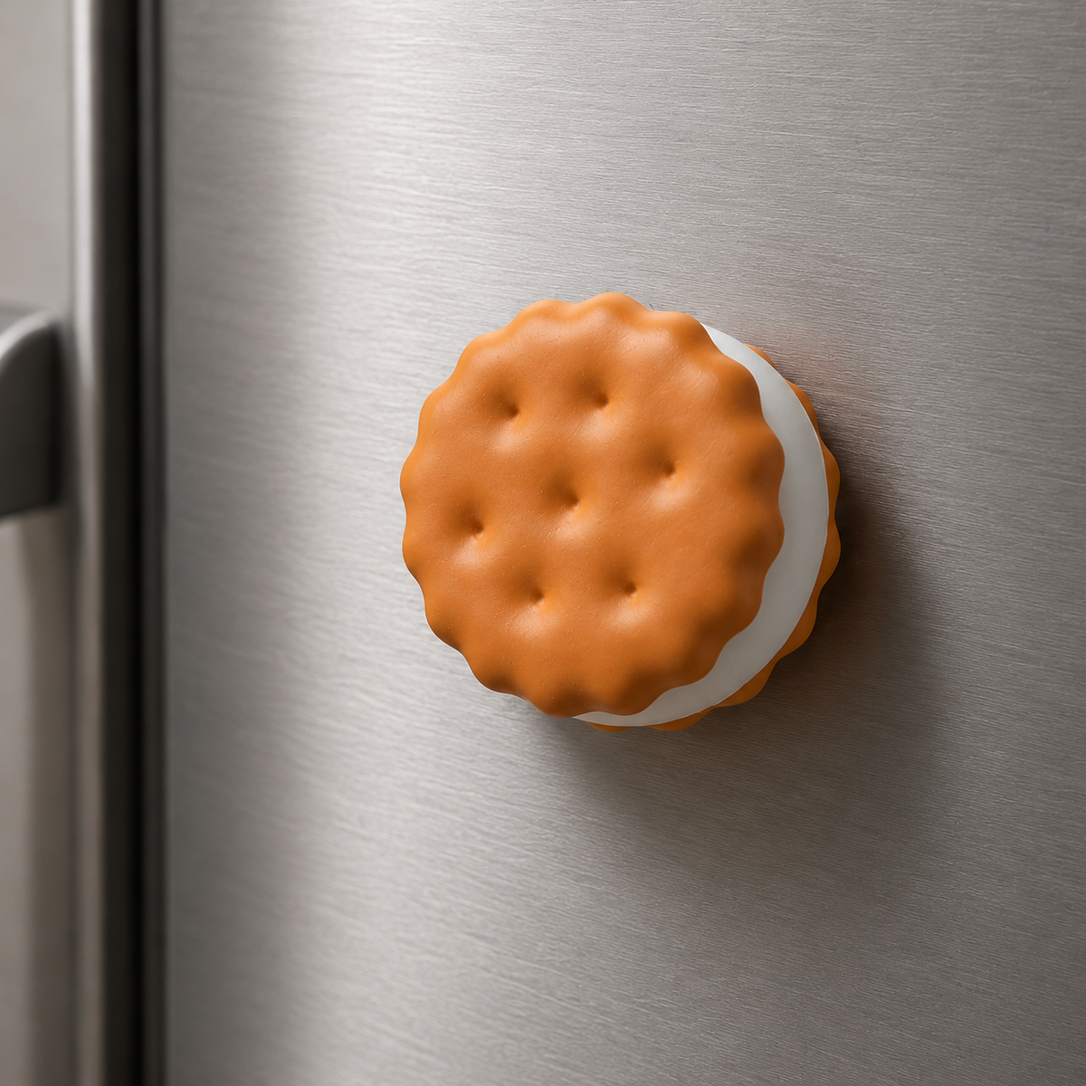 Magnete da frigorifero – Biscotto alla crema – Immagine 1