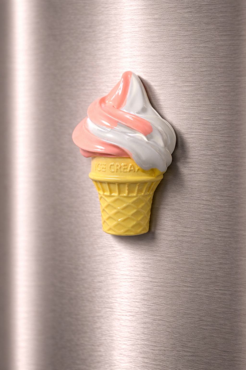 Magnete da frigorifero – Cono gelato colorato – Immagine 2