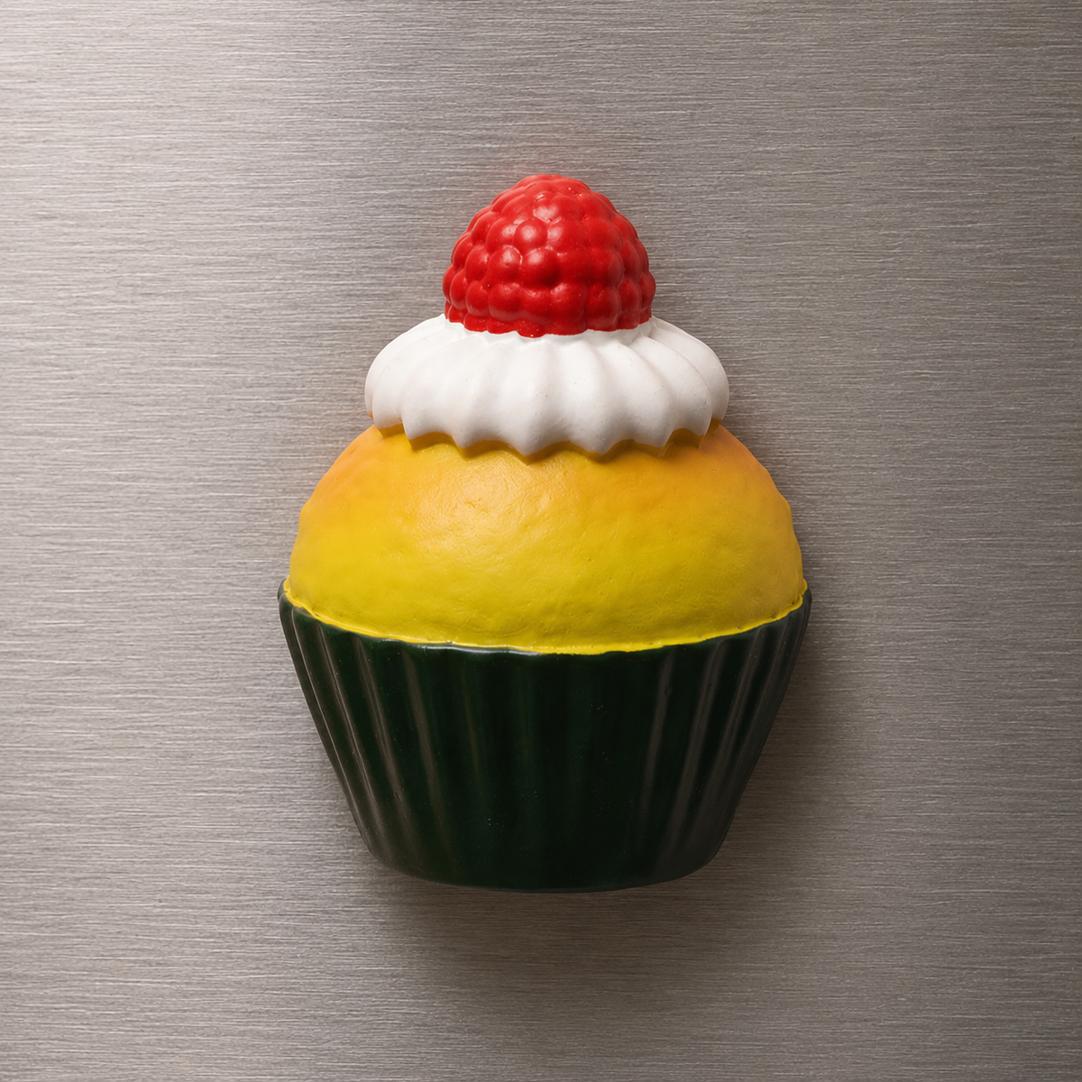 Magnete da frigorifero – Cupcake al limone e frutti di bosco – Immagine 1