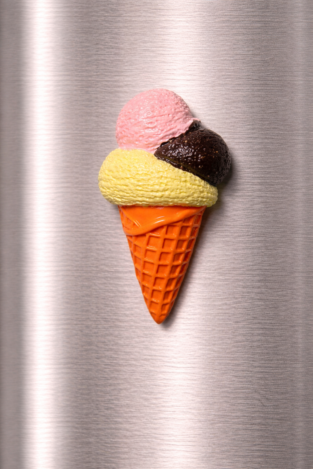 Magnete da frigorifero – Gelato a tre gusti – Immagine 1