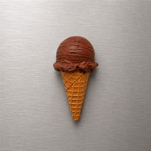 Magnete da frigorifero – Gelato al cioccolato – Immagine 1