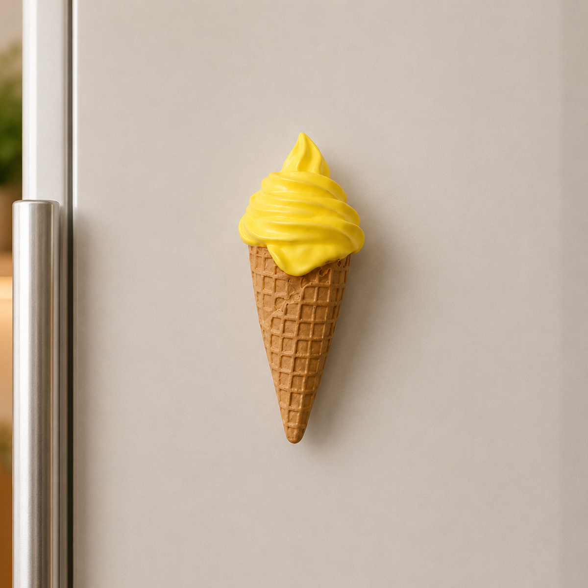 Magnete da frigorifero – Gelato al mango – Immagine 1