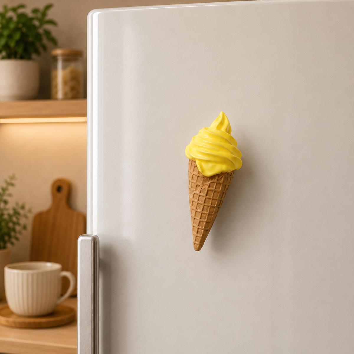 Magnete da frigorifero – Gelato al mango – Immagine 2
