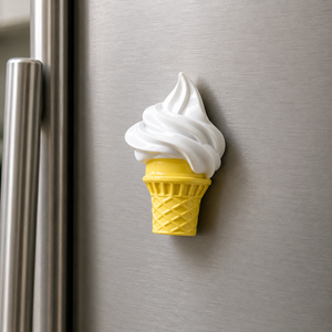 Magnete da frigorifero – Gelato alla vaniglia – Immagine 2