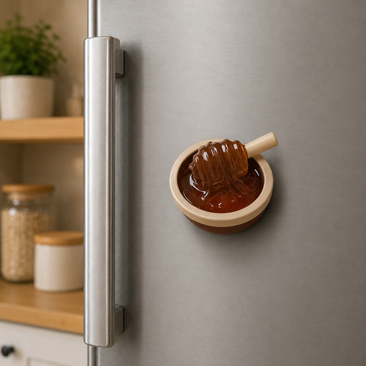 Magnete da frigorifero – Miele tradizionale – Immagine 1