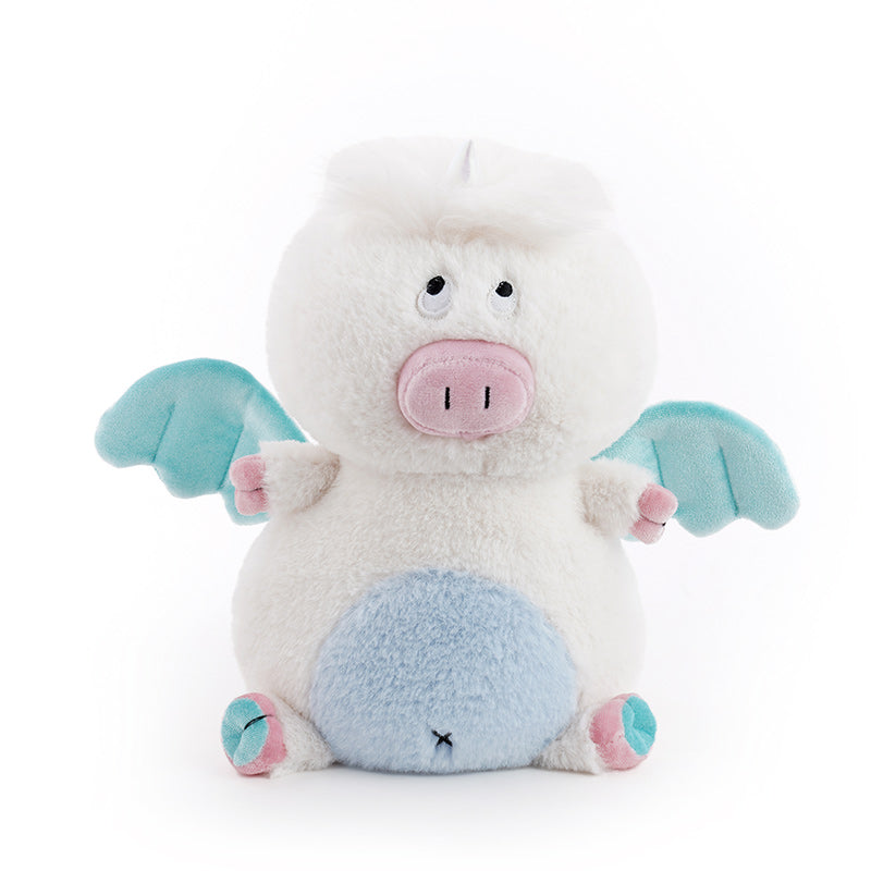 Maialino unicorno Bibi di peluche – Immagine 1