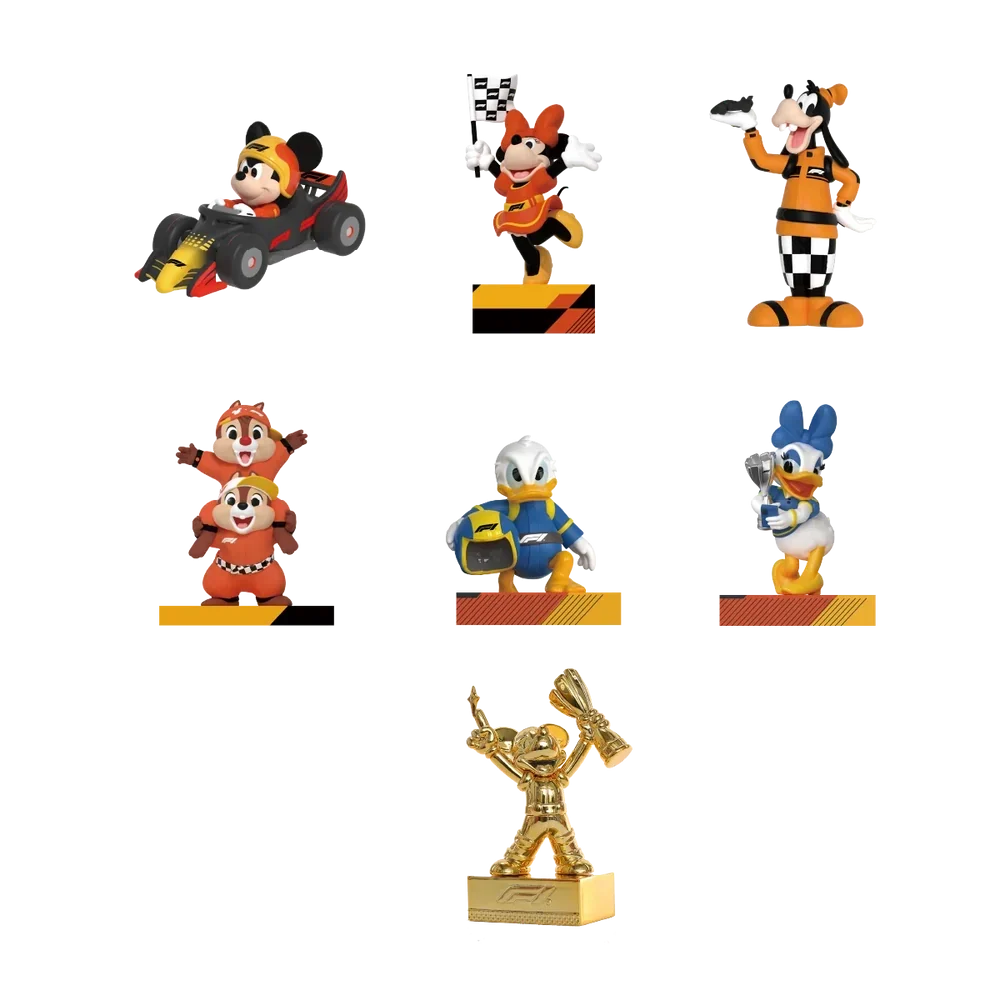 Topolino, Minni, Paperino, Paperina, Pippo, Cip e Ciop in versione piloti