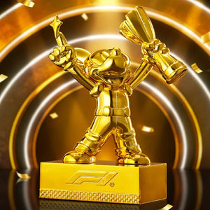 Topolino dorato con il trofeo, variante segreta
