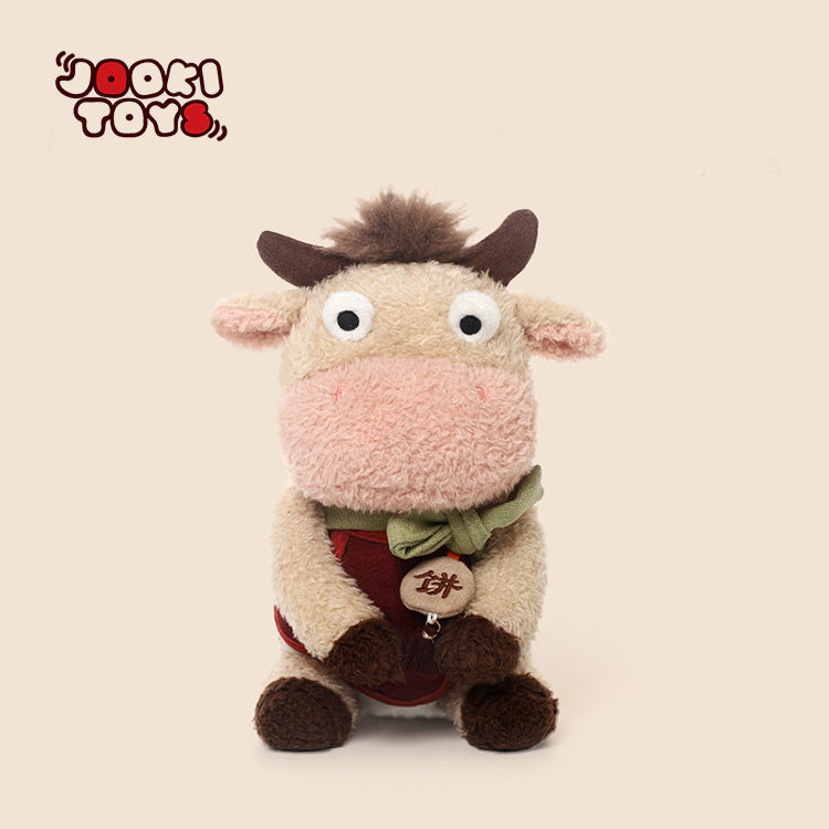 Mucca di peluche in abiti tradizionali – 28,5 cm – Immagine 5