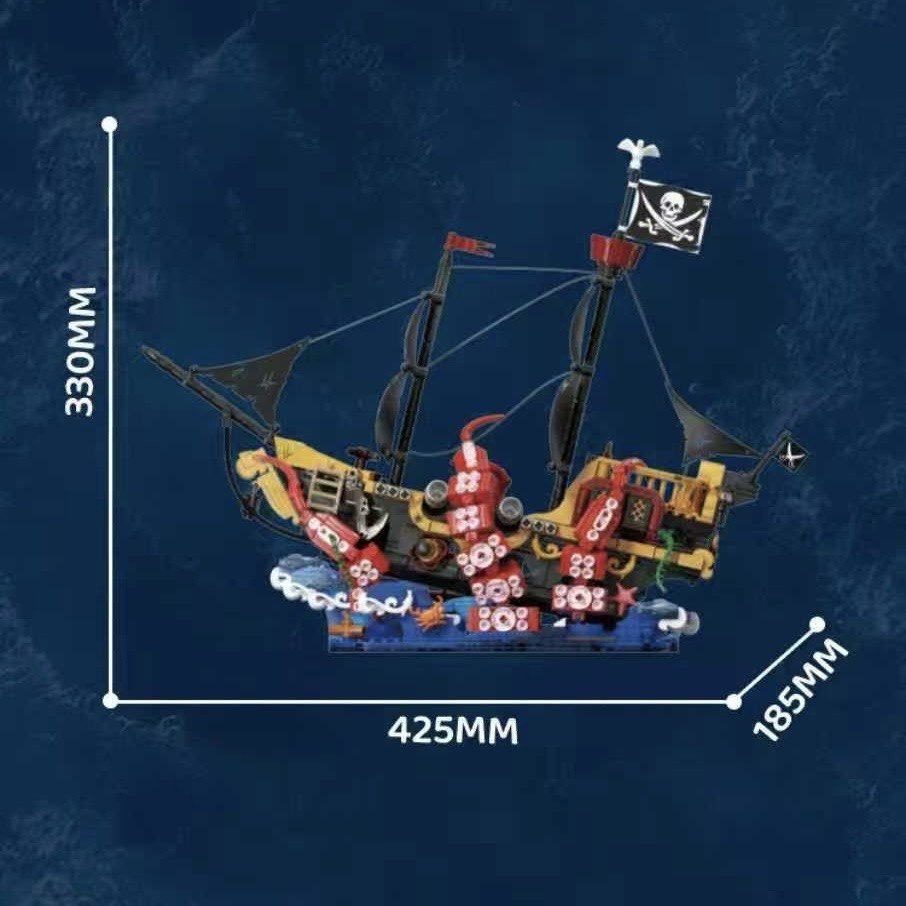 Nave pirata avventurosa – Set di costruzioni – Immagine 6