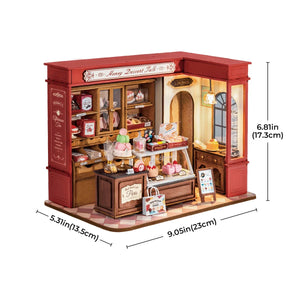Negozio di dolci in miniatura da assemblare – Immagine 5